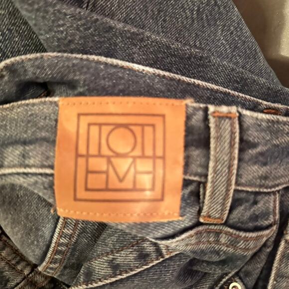 TOTEME TWISTED SEAM DENIM NWOT SZ 27/32 $360 - Picture 3 of 4